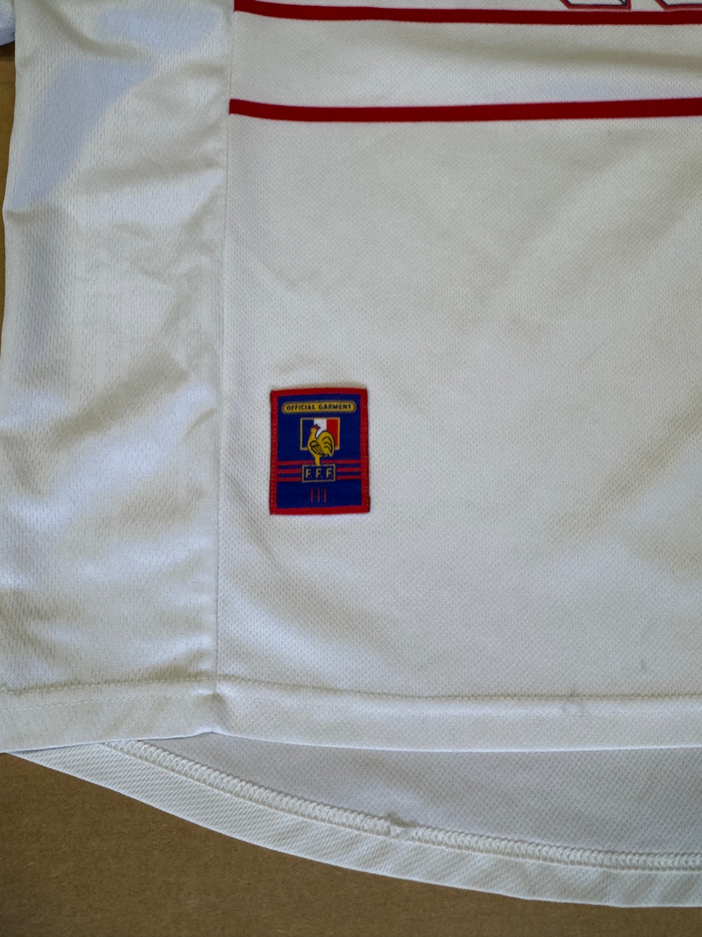 1998 World Cup Zidane #10 France Soccer Jersey XL