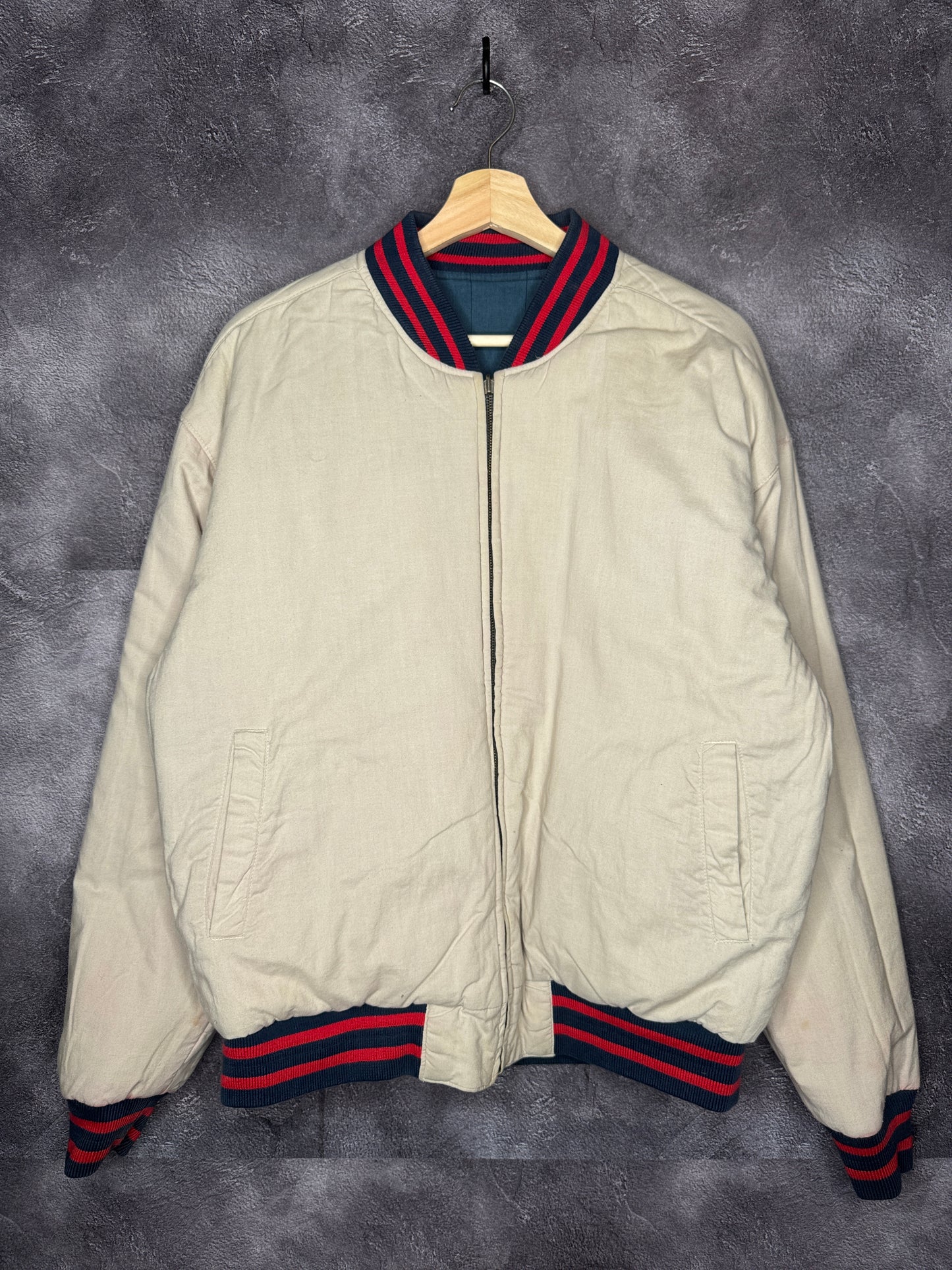 90s Looney Tunes Reversible BurBank Blitzers Warner Bros Football Jacket L