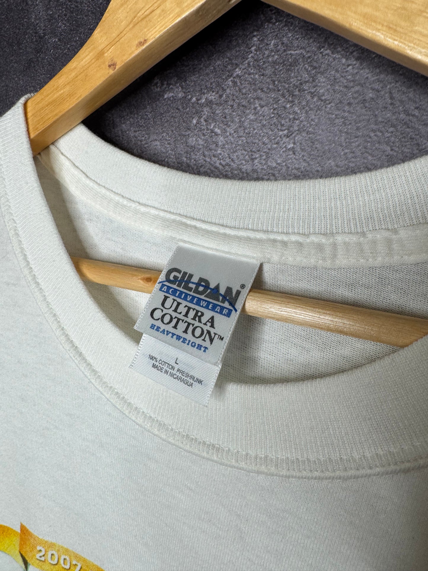 2007 San Antonio Spurs NBA Champions Newspaper Tee XL