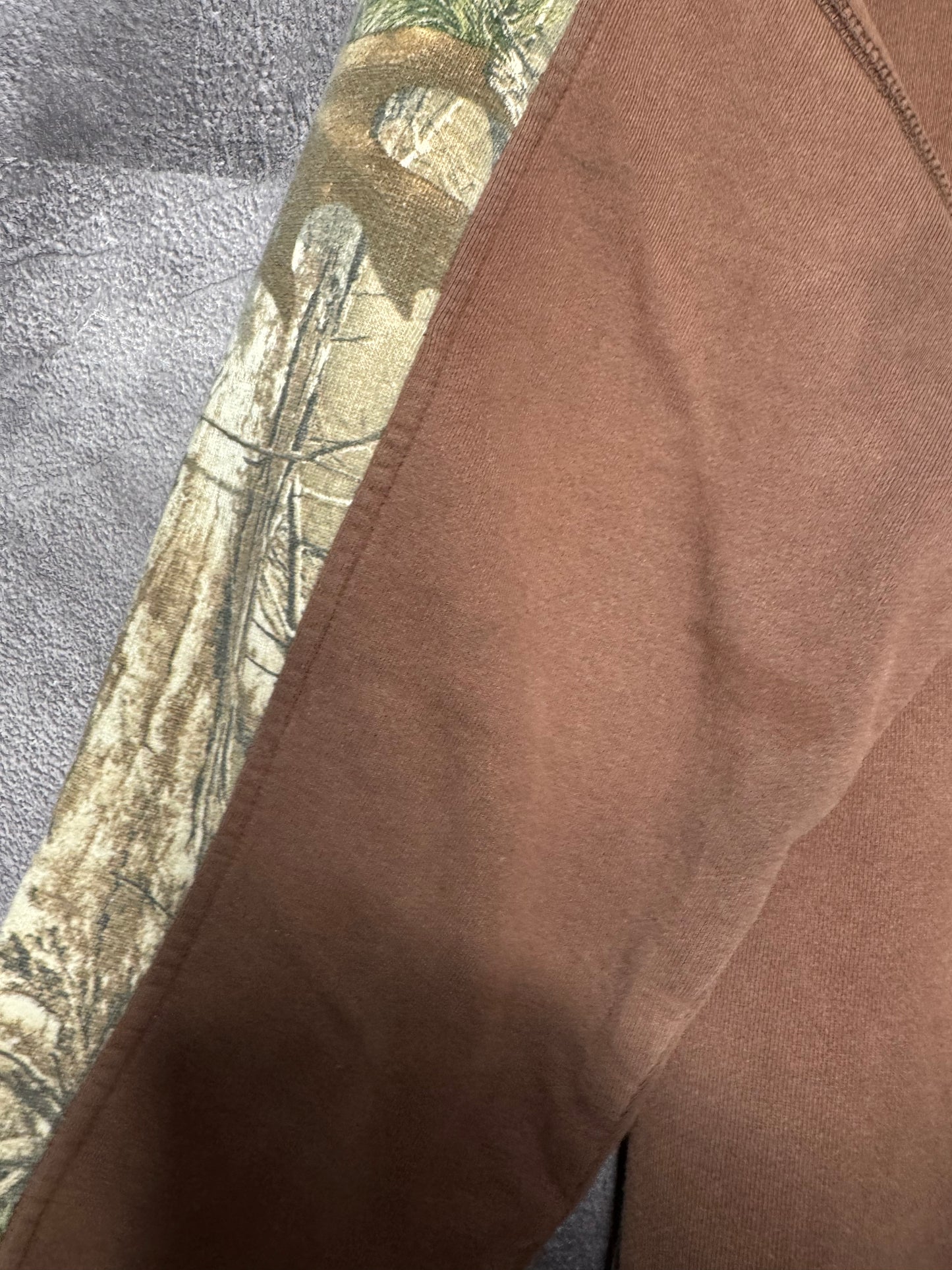 Y2K Realtree Camo Brown Hoodie XL