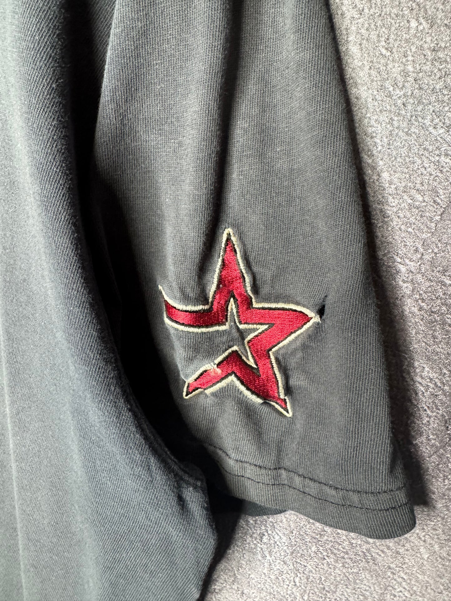 Y2K Houston Astros Nike Team Centerswoosh Tee L