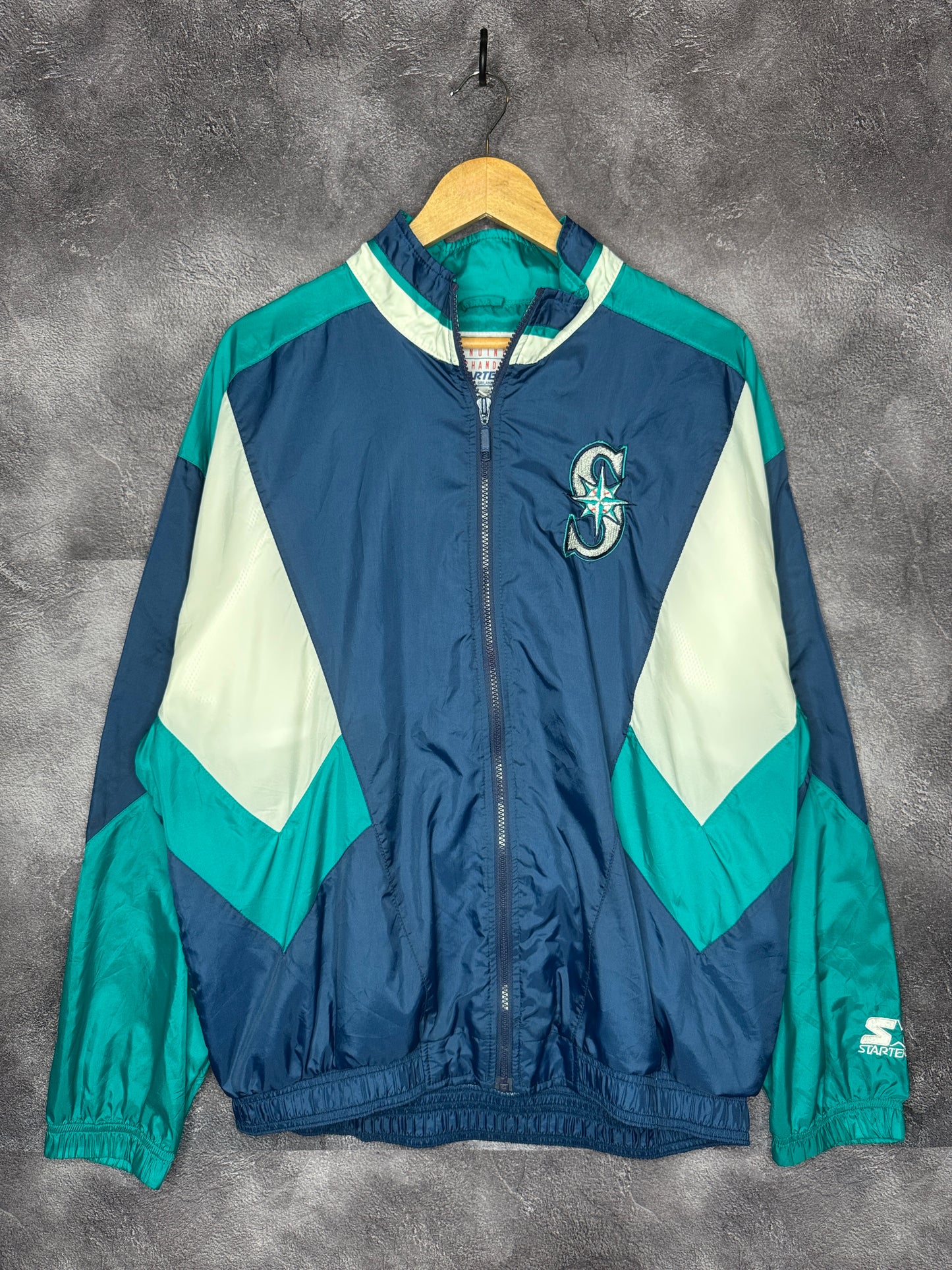 90s Flordia Marlins Starter MLB Light Zip Up Jacket