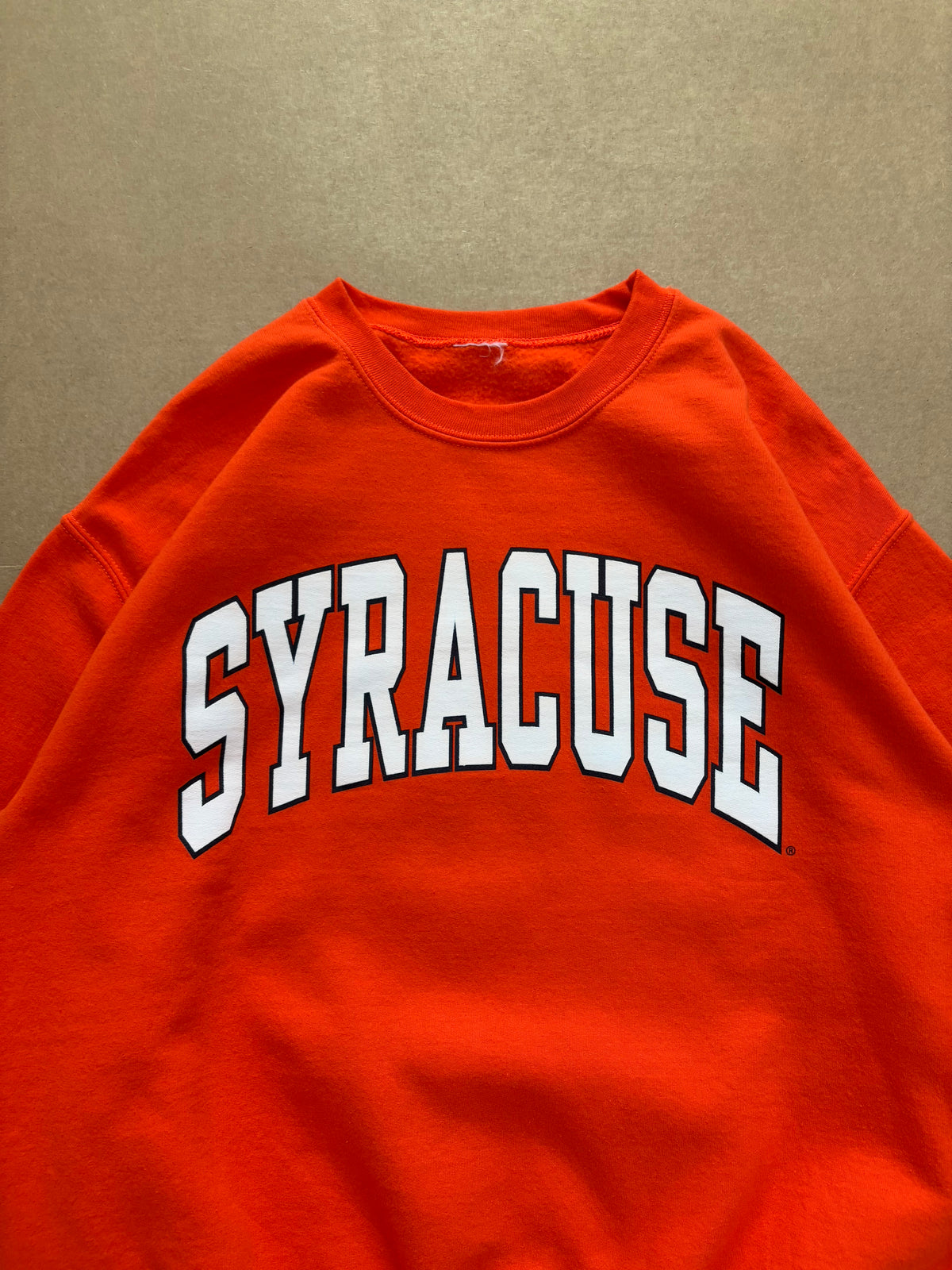 Vintage 90's Syracuse University Orange Sweatshirt L