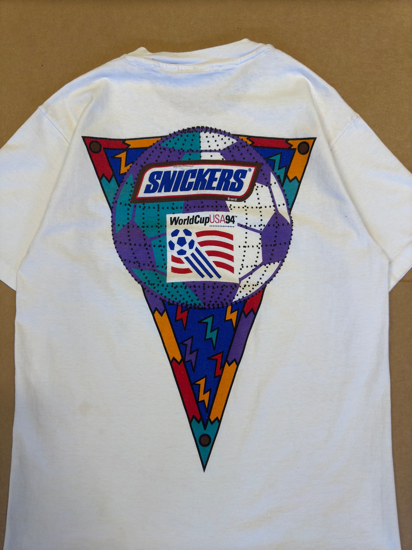 1994 USA World Cup Snickers Sponser Tee M