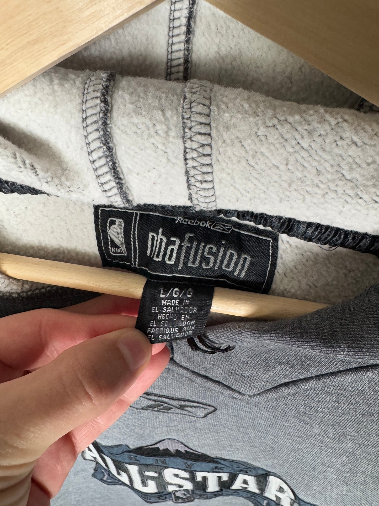 2005 NBA All Star Game Denver Reebok Hoodie 2XL