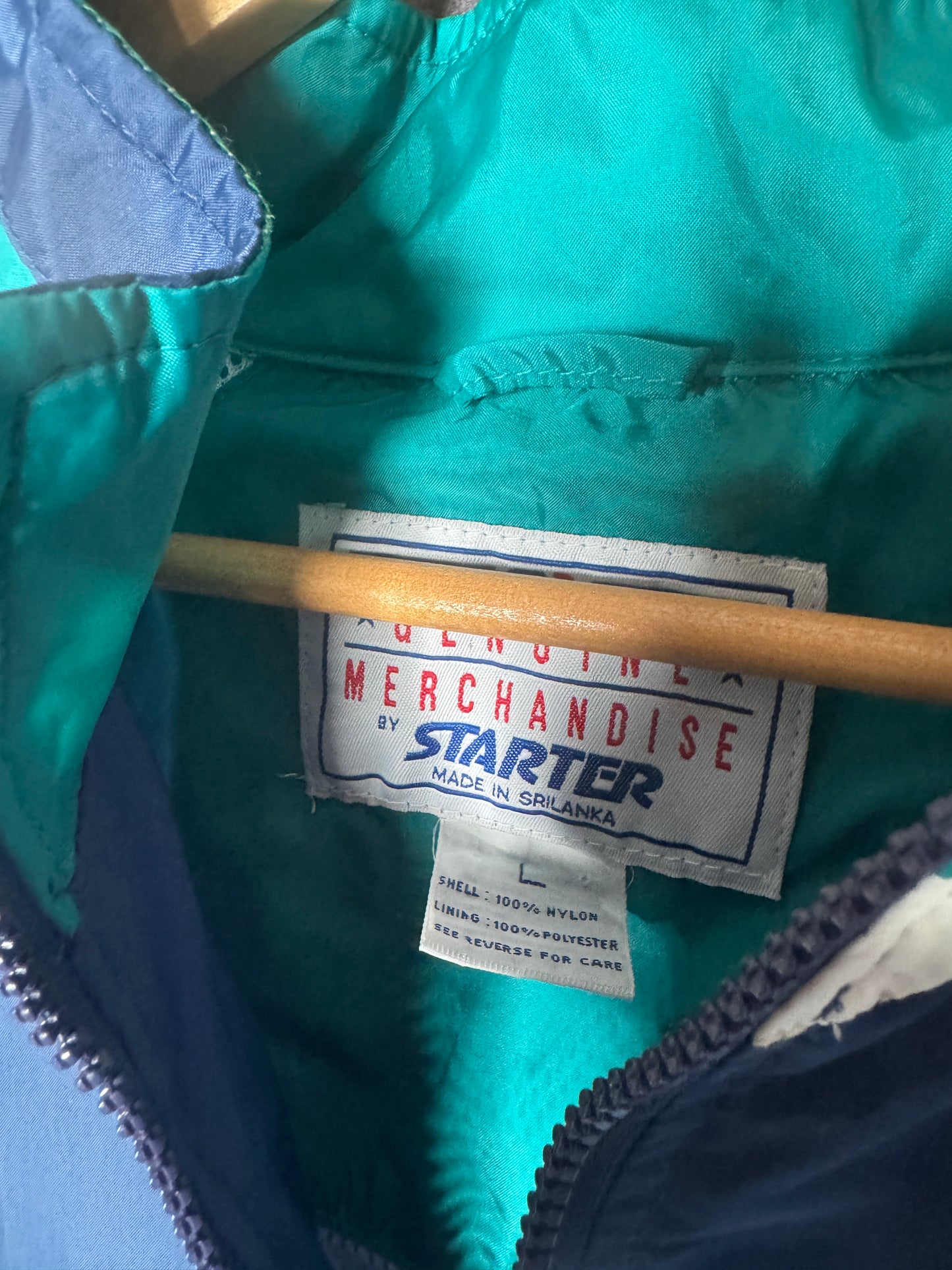 90s Flordia Marlins Starter MLB Light Zip Up Jacket