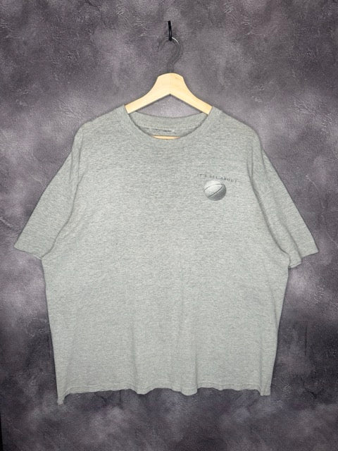 90s Chicago Bulls Its All About Basketball Tee L