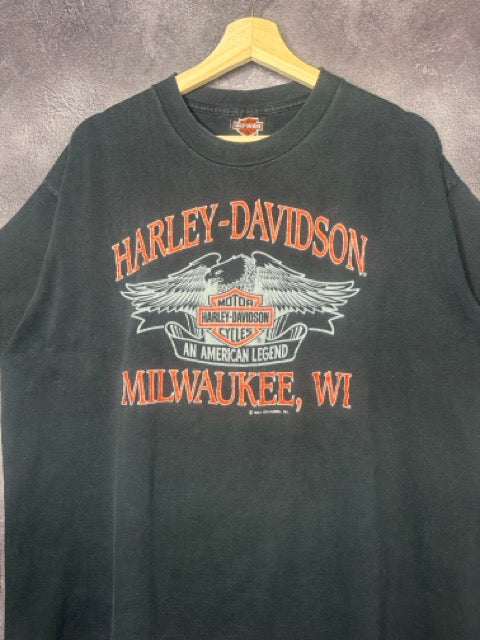 1991 Harley Davidson Milwaukee, WI Eagle Tee