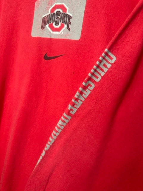 90s Ohio State University Nike Centerswoosh Longsleeve Tee L