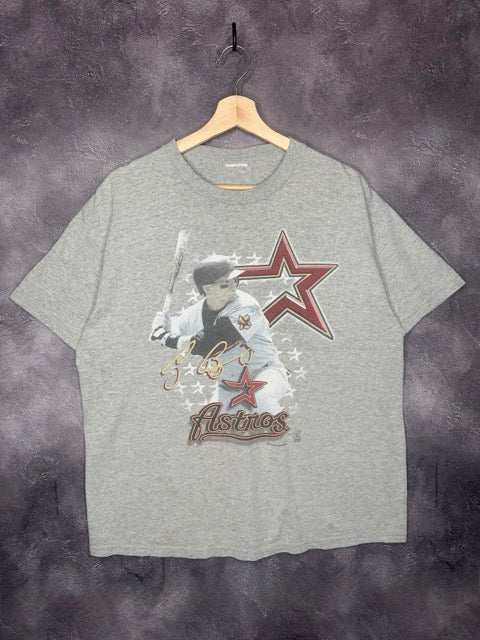 2004 Craig Biggio Houston Astros Retro Logo Tee