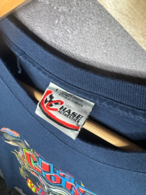 90s Jeff Gordan NASCAR In The Hot Seat Racing Tee XL