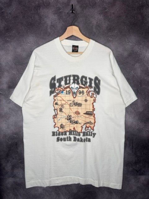 1996 Sturgis Harley Davidson South Dakota Black Hills Rally Tee