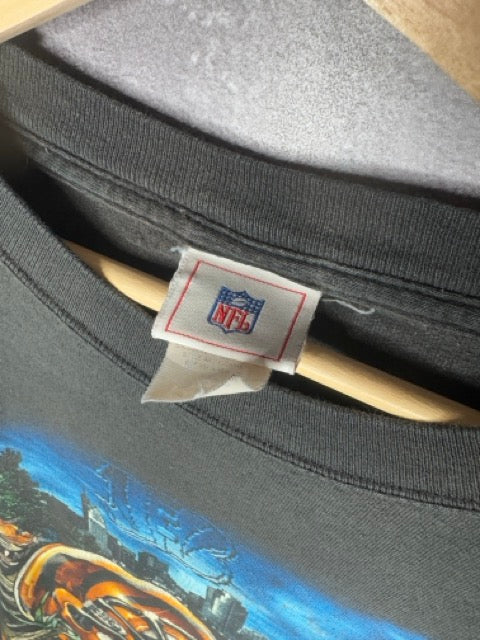 90s Cincinnati Bengals NFL Big Helmet City Graphic Tee 3XL