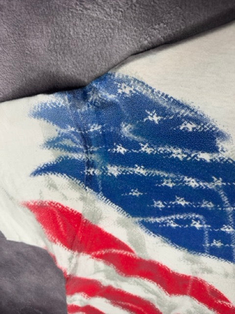 1996 USA Atlanta Olympics US Flag AOP Tee L