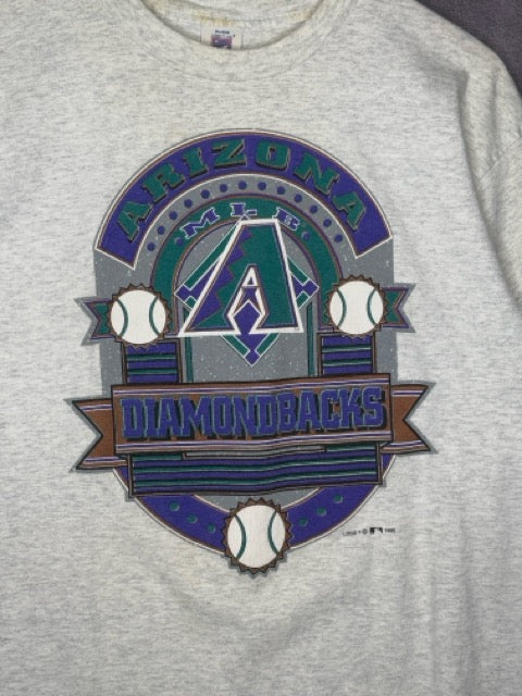 1996 Arizona Diamondbacks MLB Retro Logo Tee XL
