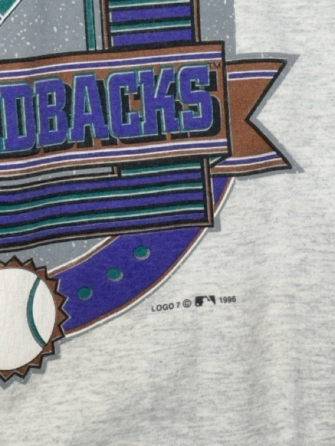 1996 Arizona Diamondbacks MLB Retro Logo Tee XL