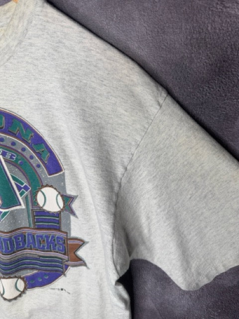 1996 Arizona Diamondbacks MLB Retro Logo Tee XL